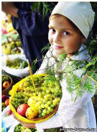 В Яблочный Спас освящают не только яблоки, но и иные поспевшие к этому времени плоды